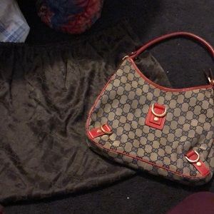 Gucci Red & Blue Bag